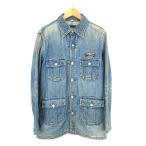 ヒステリックグラマー HYSTERIC GLAMOUR カバーオール デニムジャケット 2AB-5740 インディゴ F  メンズ