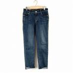 b чай ko-tina Lee Boutique Ordinary cut off джинсы 1 синий голубой женский 