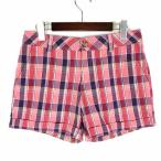  Tommy Hilfiger TOMMY HILFIGER шорты шорты в клетку стрейч M 2 красный красный розовый темно-синий женский 