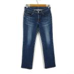  Levi's Levi's W522-29 Denim брюки джинсы тонкий конический woshu обработка стрейч 31 индиго голубой женский 