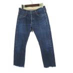  ковер &amp;bo-nRAG&amp;BONE USA производства Denim брюки лодыжка длина джинсы распорка cut off кнопка fly M индиго голубой внутренний стандартный товар 