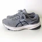  Asics asics бег обувь спортивные туфли 1011B354 023 GT-1000 11 STANDARD легкий 24.5cm серый темно-синий обувь обувь обувь 