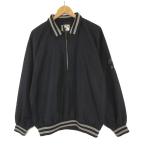  резчик &amp; задний CUTTER &amp; BUCK Golf жакет CLIMA GUARD. способ водостойкий ветровка половина Zip обратная сторона сетка Logo вышивка M-L чёрный 