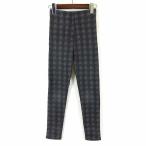 p осел кукла Provador брюки джегинсы проверка с изнанки флис стрейч S серый off белый женский 