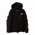 ショッピングノースフェイス ダウン ザノースフェイス THE NORTH FACE ゴーフリー ダウンジャケット フード GO FREE DOWN JACKET ロゴ 刺繍 L 100 黒 ブラック 美品