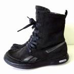 ショッピングイージートーン リーボック Reebok ブーツ イージートーン パッション EASYTONE PASSION ショートブーツ 裏起毛 スエード レザー 23.0cm ブラック 黒