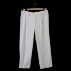  Margaret Howell MHL. брюки слаксы COTTON DRILL TROUSERS распорка укороченные брюки L 3 светло-серый прекрасный товар близко год модели 