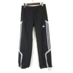  Adidas adidas брюки CLIMA COOL нейлон брюки Logos Lee полоса sM чёрный черный серый внутренний стандартный товар мужской 