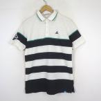  Adidas adidas Golf рубашка-поло dry сетка Logo вышивка мульти- окантовка . вода скорость . короткий рукав L "теплый" белый бежевый темно-синий темно-синий 