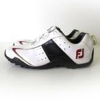  foot Joy FootJoy EXL шиповки отсутствует Boa туфли для гольфа 45322J EXL Spikeless Boa Logo вышивка 26.0cm белый белый чёрный красный US 8 обувь 