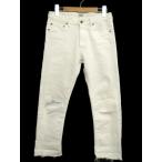¥¸¥ã¥Ñ¥ó¥Ö¥ë¡¼¥¸¡¼¥ó¥º JAPAN BLUE JEANS ¥Û¥ï¥¤¥È¥Ç¥Ë¥à ¥¸¡¼¥ó¥º JB2800 ¥¯¥í¥Ã¥×¥É ¥À¥á¡¼¥¸²Ã¹© Ȭʬ¾æ ¥Ñ¥ó¥Ä ¥Æ¡¼¥Ñ¡¼¥É ¥¸¡¼¥Ñ¥ó 28¡ÚÃæ¸Å¡Û