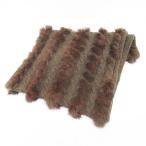  хлеб so-Pinceau шарф снуд защита горла "neck warmer" muffler светло-коричневый тон Brown мех женский 