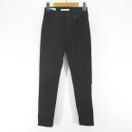  Levi's premium Levis PReMIUM Denim брюки джинсы обтягивающий брюки большой E Zip fly 25 чёрный серия черный стрейч хлопок раскладушка 