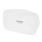  Chanel CHANEL макияж сумка косметичка белой серии белый CC Mark здесь Mark Logo знак принт женский 