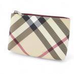  Burberry BURBERRY косметичка cosme сумка мульти- кейс в клетку оттенок бежевого женский 