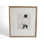  Yamamoto форма . первый период гравюра на дереве произведение Night Cut 1979 год 4/40