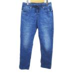  Bay поток BAYFLOW BM2304NM06 длинный длина Denim конические брюки тонкий S/2 синий серия голубой талия резина стрейч мужской 