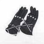  Lanvin sport LANVIN SPORT Golf одежда перчатка перчатки чёрный серия черный лента текстильная застёжка женский 