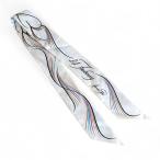 エルメス HERMES スカーフ ツイリー 24 FAUBOURG シルク ホワイト マルチカラー フランス製 レディース