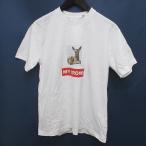 バーバリー BURBERRY 半袖 Tシャツ カットソー XXS 白系 ホワイト プリント 国内正規 メンズ