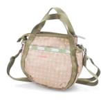 レスポートサック LesportSAC ショルダーバッグ ポシェット クロスボディ 斜めがけ ドット ベージュ レディース