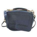 マークジェイコブス MARC JACOBS ハンド ショルダーバッグ ポシェット ゴールド金具 ネイビー系 レザー レディース