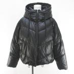  Zara ZARApateto жакет под кожу M чёрный серия черный Zip выше карман подкладка одноцветный женский 