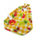  не использовался товар fatimamorokoFatima Morocco эко-сумка проверка фрукты желтый ткань женский 