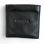 シャネル CHANEL レザー ジュエリーポーチ ブラック 黒系 ミニポーチ レディース