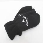  Callaway CALLAWAY Golf одежда перчатки перчатка рукавица 3 пальцев чёрный серия черный Logo знак вышивка женский 