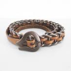 li Play REPLAY маленький ремень простой ремень кожа светло-коричневый тон Brown цепь булавка тип пряжка мелкие вещи женский 