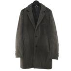  Beams Heart BEAMS HEART в клетку Пальто Честерфилд средний длина M светло-коричневый тон Brown кнопка подкладка мужской 