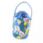 ショッピングフェイラー フェイラー FEILER ハンドバッグ フェリークカラー バケツ型 ライトブルー系 シュニール織り コットン レディース