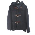 o-chi bar ORCIVALo-si bar полупальто "даффл коут" medium длина 3 темно-синий серия темно-синий кривошип кнопка карман шерсть шерсть одноцветный мужской 