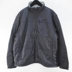  не использовался товар First down FIRST DOWN с хлопком жакет L пепел серия угольно-серый Zip выше вышивка подкладка с биркой мужской 