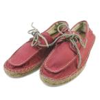 s Perry верх носорог da-SPERRY TOP-SIDER deck shoes лента эспадрильи 11M розовый парусина земля мужской 