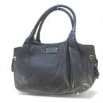 ケイトスペード KATE SPADE トートバッグ ハンドバッグ ブラック 黒系 レザー  レディース