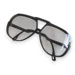 イヴサンローラン YVES SAINT LAURENT ティアドロップ型 ヴィンテージ サングラス YSL 31-901 黒系 ブラック その他