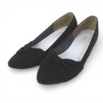  Jerry beans JELLY BEANS туфли-лодочки лента гонки 22.5cm черный чёрный серия замша сделано в Японии женский 