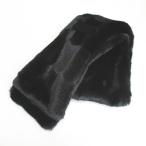  не использовался товар rosso ROSSO Urban Research пелерина muffler мех чёрный серия черный сделано в Японии гонки вышивка с биркой женский 