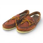 s Perry верх носорог da-SPERRY TOP-SIDER лодка обувь мокасины 9M Brown светло-коричневый тон кожа женский 