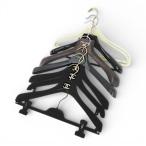 プラダ PRADA ハンガー9本セット ブランド違い 形違い パンツハンガー シャネル CHANEL / グッチ GUCCI / ロエベ LOEWE / ダンヒル dunhill