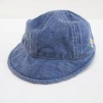  Familia Familiar детская шляпа 41-43 синий серия голубой Denim style вышивка резина есть сделано в Японии модные аксессуары 