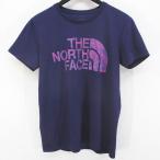  The North Face THE NORTH FACE NTW31463 уличный короткий рукав футболка L фиолетовый серия лиловый большой Logo принт женский 