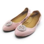  Tory Burch TORY BURCH балетки стразы розовый 7.5M розовый кожа женский 