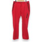  Adidas adidas GOLF Golf одежда длинный длина брюки L/G красный серия красный Zip fly переключатель Logo вышивка подкладка 