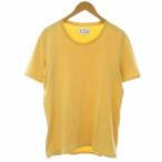 マルタンマルジェラ 10 Martin Margiela 10 13AW Tシャツ カットソー 半袖 48 M 黄色 イエロー S50GC0329 /TK メンズ