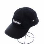 ショッピングシュプリーム シュプリーム SUPREME 22FW MILITARY CAP ミリタリーキャップ ボックスロゴ 黒 ブラック /KH メンズ