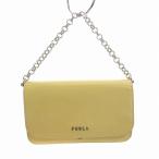 ショッピングフルラ フルラ FURLA SPLENDIDA MINI SHOULDER BAG スプレンディダ ミニ ショルダーバッグ ハンドバッグ 黄色 イエロー 茶 /YM レディース