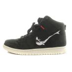 ナイキ NIKE × OSKI オスキ SB DUNK HIGH PRO ISO BLACK WHITE-BLACK-SAIL ハイカット スニーカー シューズ US9 27.0cm 黒 CI2692-001